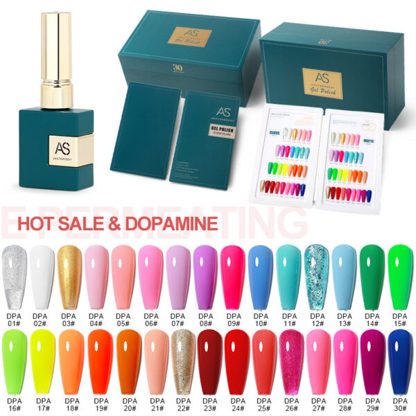 30PCS AS DOPAMINE GEL POLISH KIT