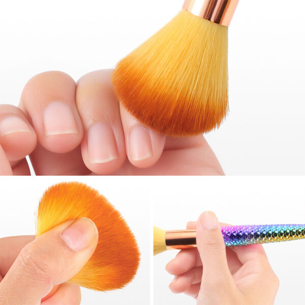 Mermaid Tail Dust Brush - Image 2