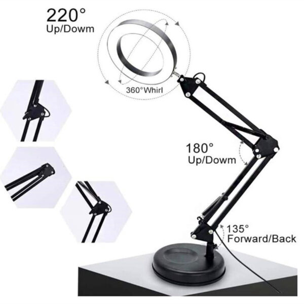 Table Lamp with magnifying - Image 3