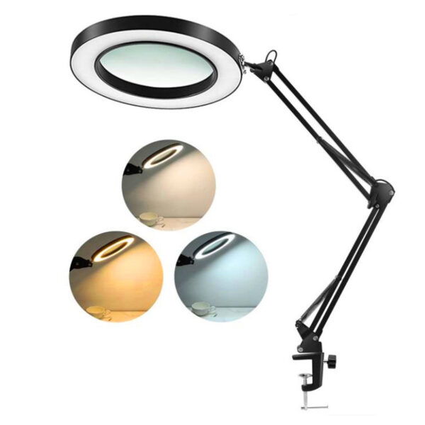 Table Lamp with magnifying - Image 4