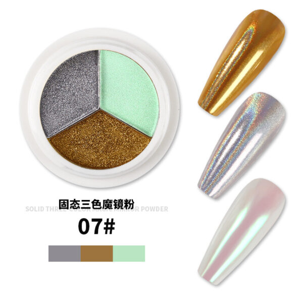 3 Colors Chrome Powder 07#