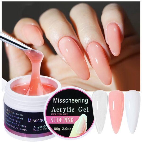 Misscheering Acrylic Gel NUDE PINK