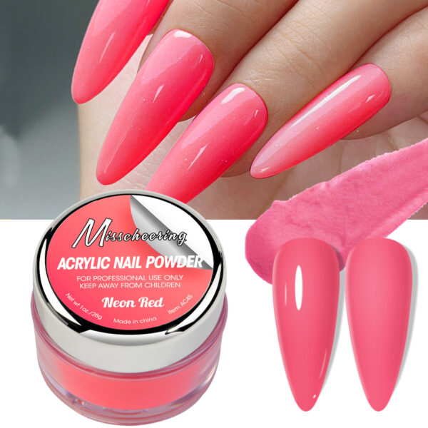 Neon red