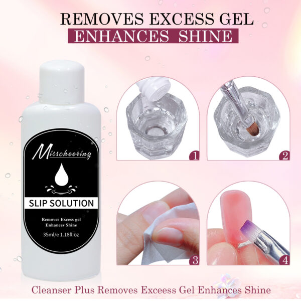 3 color Polygel kit with Mini lamp (12pcs) - Image 3