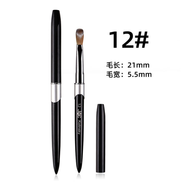 Kolinsky Acrylic Brush Black #12