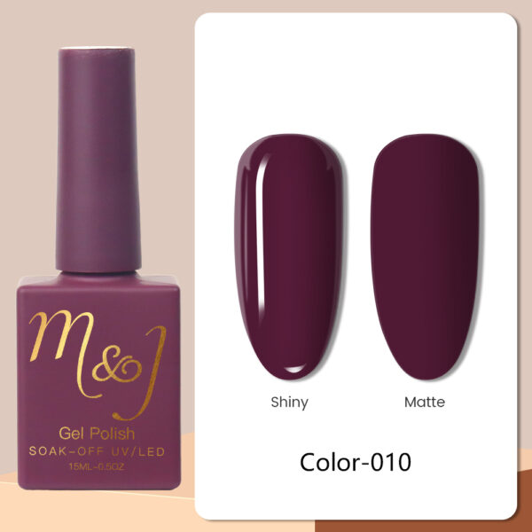 M & J gel polish Color-010