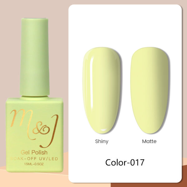 M & J gel polish Color-017