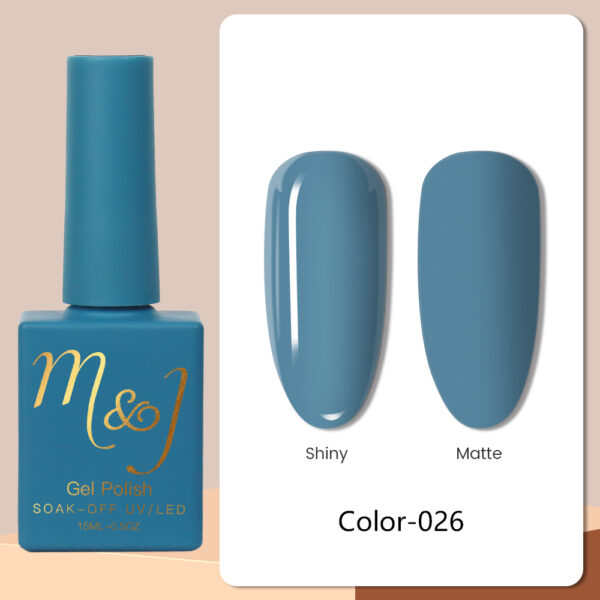 M & J gel polish Color-026