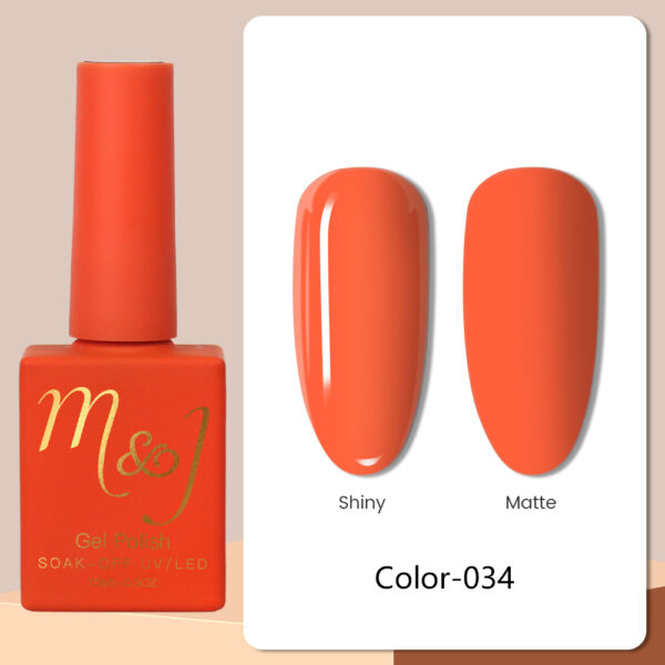 M & J gel polish Color-034