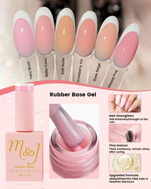 M & J Rubber Base Gel