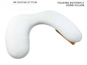 FOLDING BUTTERFLY HAND REST WHITE