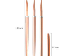 Rose gold 3PC liner brush